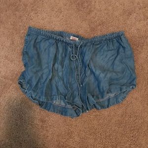 Chambray shorts